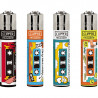 4 x Zapalniczka Clipper Music Lover