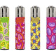4 x Zapalniczka Clipper Psycho Stickers