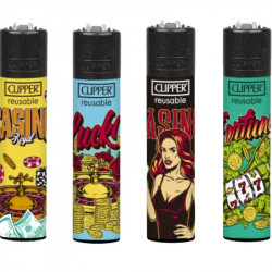 4 x Zapalniczka Clipper Retro Bets