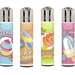 4 x Zapalniczka Clipper Sweet Summer