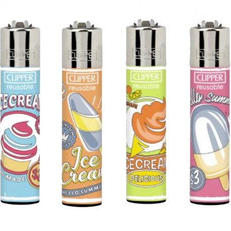 4 x Zapalniczka Clipper Sweet Summer
