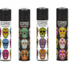 4 x Zapalniczka Clipper Triple Skull