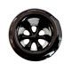Cybuch szklany 14,5mm Black z sitkiem