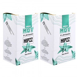50 x Karta aromatyzująca do papierosów Hipzz Deep Menthol