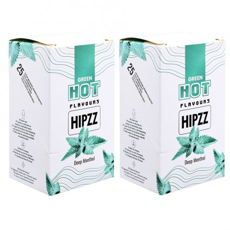 50 x Karta aromatyzująca do papierosów Hipzz Deep Menthol