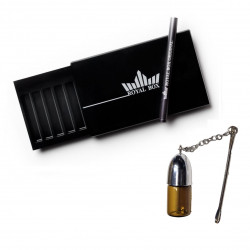 Royal Box Black Zestaw do tabaki Snow Kit plus pojemnik