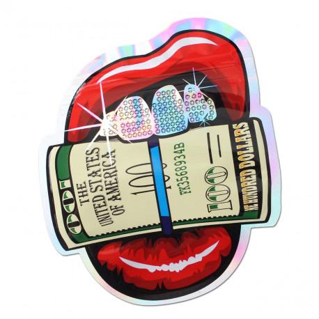 Woreczek strunowy Mylar Dolar USD 100x120mm