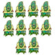Woreczek strunowy Zombie Madness 150x100mm
