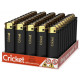 Zapalniczka gazowa Cricket Black Matte Gold