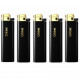 Zapalniczka gazowa Cricket Black Matte Gold