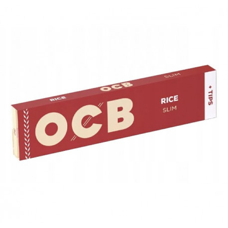 Bibułki OCB Rice Slim plus filtry