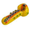 Lufka szklana 10cm Yellow Green