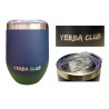 Matero Stalowe Yerba Club Granat Blue 350ml