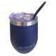 Zestaw Matero + Bombilla Yerba Club Granat 350ml