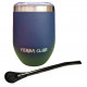 Zestaw Matero + Bombilla Yerba Club Granat 350ml