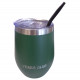 Matero Stalowe Yerba Club Granat Blue 350ml
