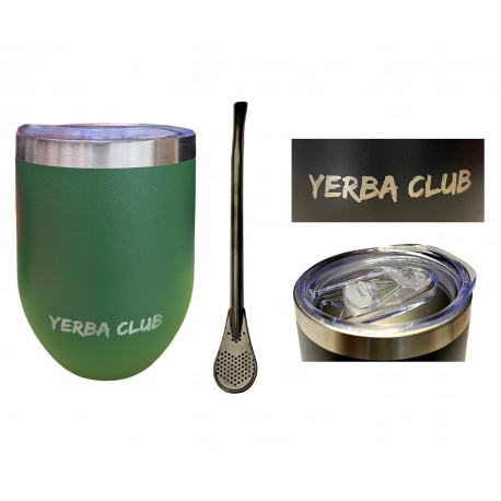 Matero Stalowe Yerba Club Black 350ml