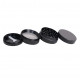 Młynek Grinder Crusher metalowy 4 częściowy do ziół CBD tytoniu CZARNY 5cm