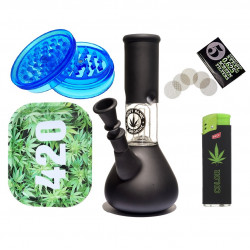 Bongo Ice Fajka Don't Panic Black z filtracją 20cm