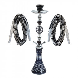 Shisha Jack 2 węże 57cm black
