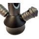 Shisha Dark Cloud Black 59cm