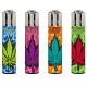 4 x Zapalniczka Clipper Colored Leaves