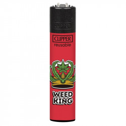 Zapalniczka Clipper Canna King 1/4