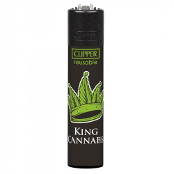 Zapalniczka Clipper Canna King 2/4