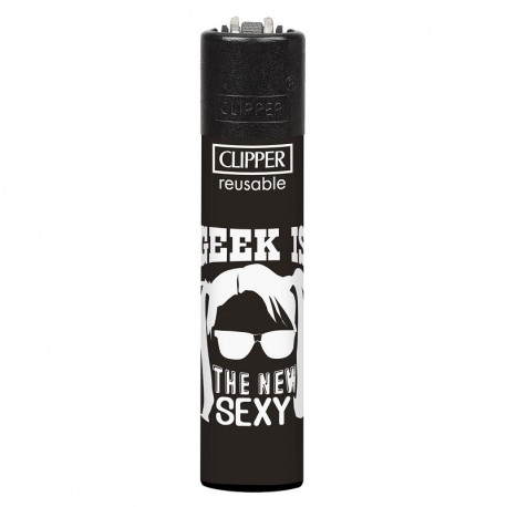 Zapalniczka Clipper Nerd Sentences 2/4