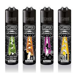 4 x Zapalniczka Clipper Ufo
