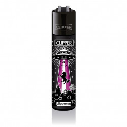 Zapalniczka Clipper Ufo wzór 3/4
