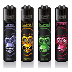 4 x Zapalniczka Clipper Affen
