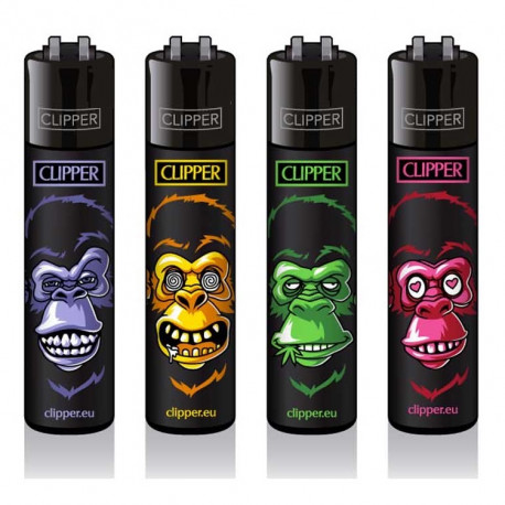 4 x Zapalniczka Clipper Affen