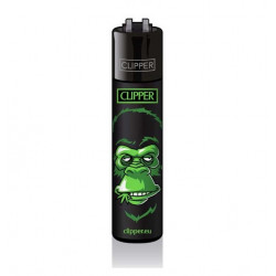 Zapalniczka Clipper Affen wzór 3/4