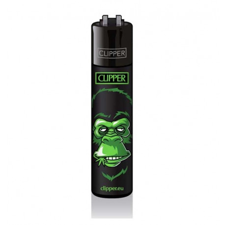 Zapalniczka Clipper Affen wzór 3/4