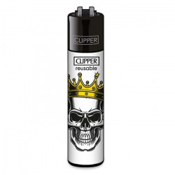 Zapalniczka Clipper Skull Heads wzór 2/4