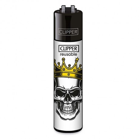 Zapalniczka Clipper Skull Heads wzór 2/4