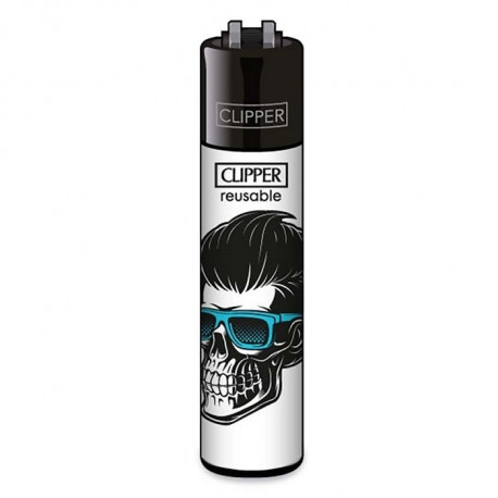 Zapalniczka Clipper Skull Heads wzór 4/4