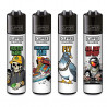 4 x Zapalniczka Clipper Urban Slogan