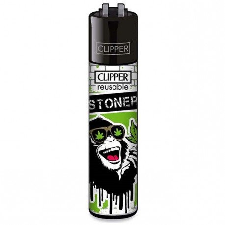 Zapalniczka Clipper Urban Chimps wzór 2/4