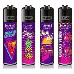4 x Zapalniczka Clipper Summer