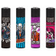4 x Zapalniczka Clipper Skulls 23