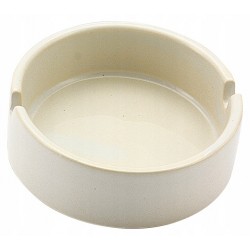 Popielniczka ceramiczna 9cm biała