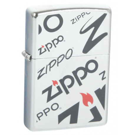 Zapalniczka Zippo benzynowa Street Chrome Zippo Logo