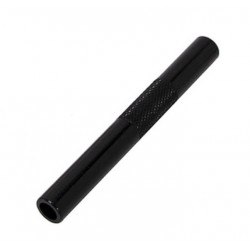 Snorter aluminium czarny 70mm