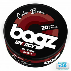 Saszetki kofeinowe Bagz Energy Cola Boom