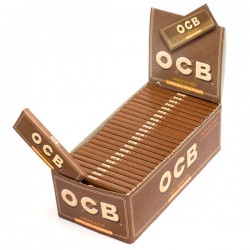 Bibułki OCB Virgin Brown single box 50szt
