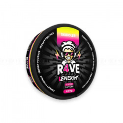 Woreczki z Kofeiną R4VE Energy 80mg Kofeiny SKIDDLER Bez Cukru