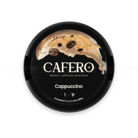 Woreczki kofeinowe Cafero Cappuccino 80 mg Kofeiny 20 szt.
