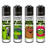 4 x Zapalniczka Clipper WeedSlogan